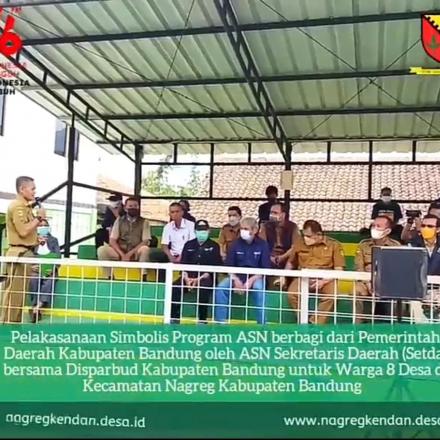 Program ASN Setda Bersama Disparbud Berbagi 
